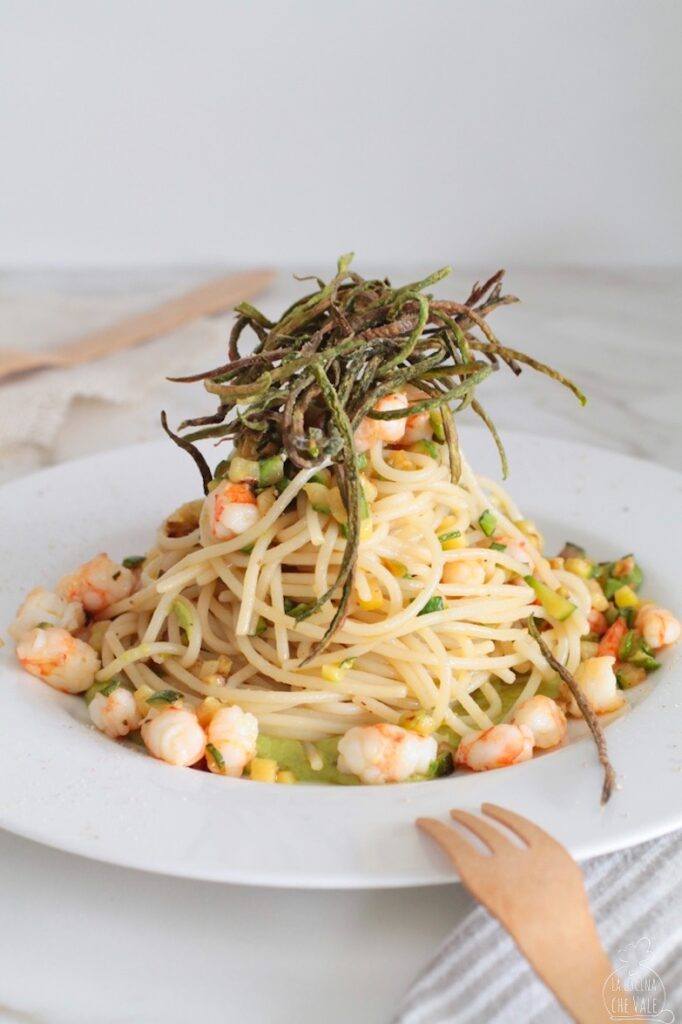 Spaghetti Gamberi E Zucchine Da Chef In 20 Minuti | La Cucina Che Vale